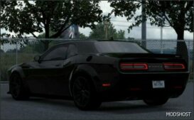 ATS Dodge Car Mod: Challenger SRT Hellcat Widebody 2018 V2.2 (Image #5)