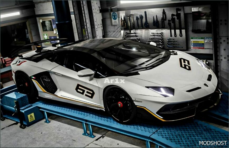 BeamNG Lamborghini Car Mod: Aventador 0.33 (Featured)