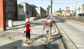 GTA 5 Player Mod: Condorito (Add-On PED) (Image #3)