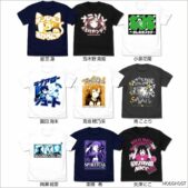 GTA 5 Player Mod: Love Live Cospa T-Shirt Collection (Featured)