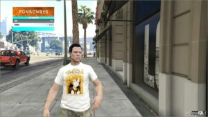 GTA 5 Player Mod: Love Live Cospa T-Shirt Collection (Image #3)