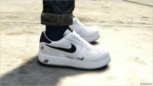 GTA 5 Player Mod: Nike AIR Force 1 ’07 LV8 Utility V3.5 (Featured)