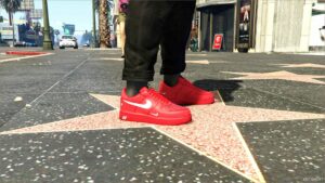 GTA 5 Player Mod: Nike AIR Force 1 ’07 LV8 Utility V3.5 (Image #4)