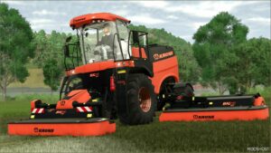 FS25 Krone Mower Mod: BIG M 450 580HP V1.0.1 (Featured)