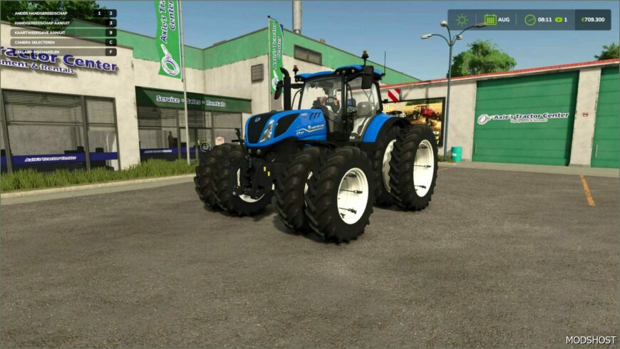 FS25 New Holland Tractor Mod: T7 (Extra Horsepower) (Featured)