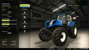 FS25 New Holland Tractor Mod: T7 (Extra Horsepower) (Image #2)