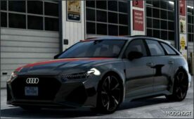 ATS Audi Car Mod: RS6 Avant C8 2020 V1.6 1.53 (Image #4)