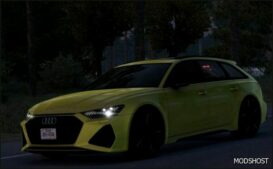 ATS Audi Car Mod: RS6 Avant C8 2020 V1.6 1.53 (Image #6)