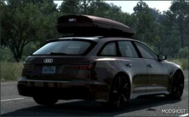 ATS Audi Car Mod: RS6 Avant C8 2020 V1.6 1.53 (Image #7)