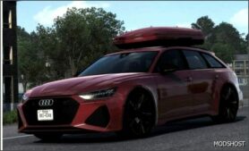 ATS Audi Car Mod: RS6 Avant C8 2020 V1.6 1.53 (Image #8)