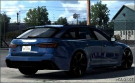 ATS Audi Car Mod: RS6 Avant C8 2020 V1.6 1.53 (Image #9)