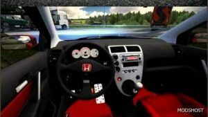 ETS2 Honda Car Mod: Civic EP3 TypeR (Image #3)