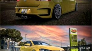 ETS2 Volkswagen Car Mod: Volswagen Golf R400 (Featured)