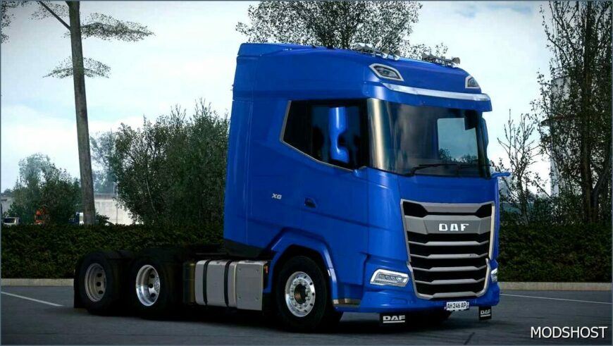 ETS2 DAF Truck Mod: 2021 V1.1.7 (Featured)