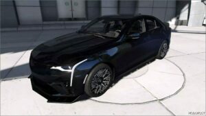 GTA 5 Vehicle Mod: 2023 Cadillac CT4-V Blackwing Custom (Featured)