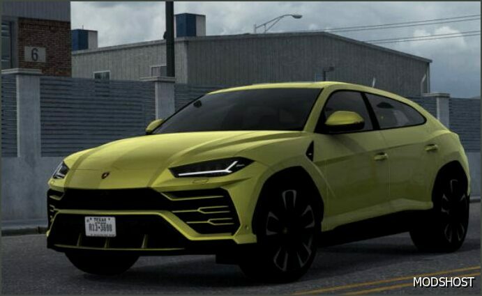 ATS Lamborghini Car Mod: Urus 2018 V1.5 (Featured)