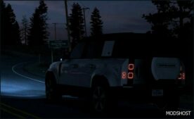 ATS Car Mod: Land Rover Defender 110 2023 L663 V1.4 (Image #6)