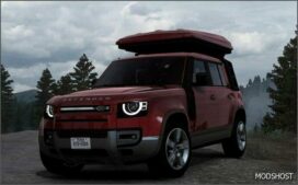 ATS Car Mod: Land Rover Defender 110 2023 L663 V1.4 (Image #9)