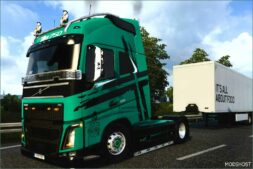 ETS2 Volvo Mod: 2012 FH 4K Skin (Featured)