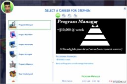 Sims 4 Career Mod: Steady Jobs (Image #6)