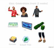 Sims 4 Game Mod: Unlock Cozy Celebrations Event (Featured)