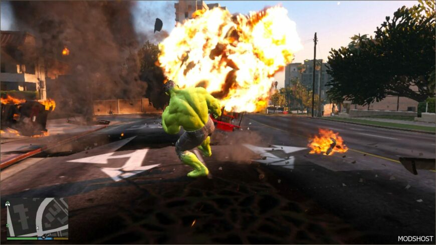 GTA 5 Script Mod: Hulk Mod V0.01 (Featured)