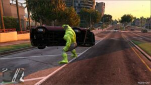 GTA 5 Script Mod: Hulk Mod V0.01 (Image #4)