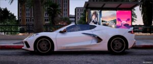 GTA 5 Corvette Vehicle Mod: 2023 Chevrolet Corvette C8 1LT & 3LT (Image #3)