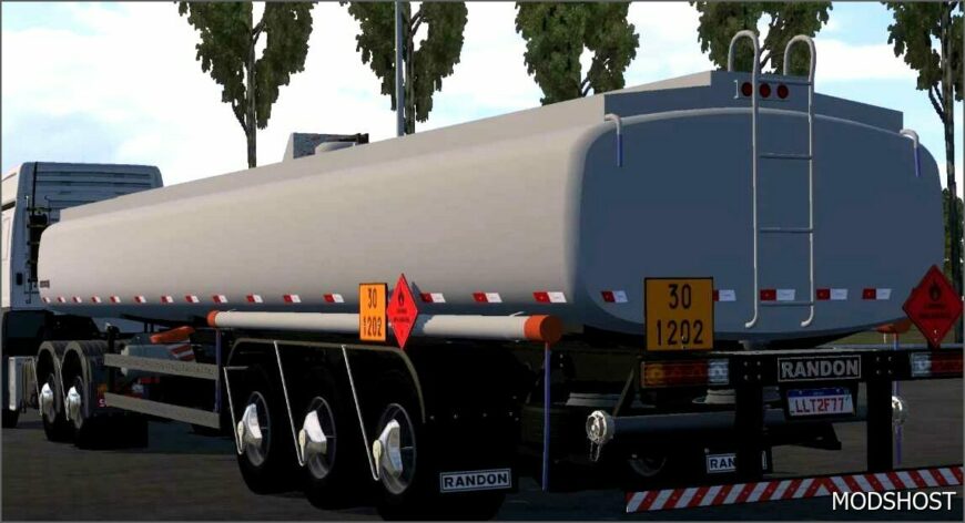 ETS2 Trailer Mod: Tanque Combustivel Randon (Featured)