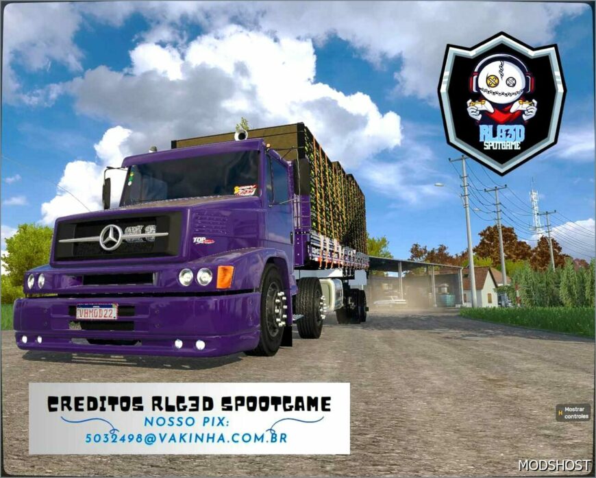 ETS2 Mercedes-Benz Truck Mod: MB 1620 (Featured)