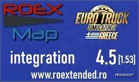 ETS2 RoExtended Map Mod: -Greece DLC Integration (Featured)