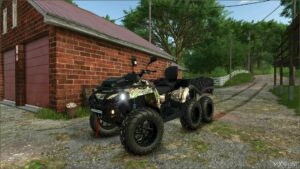 FS25 Can-Am Vehicle Mod: 2022 Can-Am Outlander MAX 6×6 XU plus 1000T (Image #5)