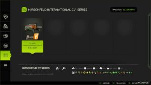 FS25 Truck Mod: Hirschfeld International CV Series 1000HP V1 0 0 8 (Image #3)