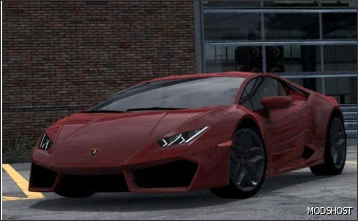 ATS Lamborghini Car Mod: Huracan Lp 580-2 2017 V2.2 (Featured)