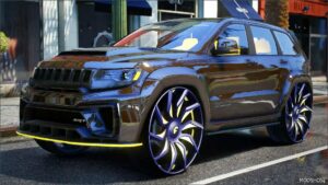 GTA 5 Jeep Vehicle Mod: 2018 Jeep Grand Cherokee Trackhawk (Featured)