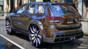 GTA 5 Jeep Vehicle Mod: 2018 Jeep Grand Cherokee Trackhawk (Image #2)