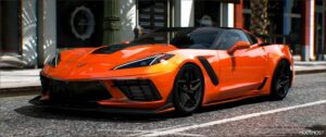 GTA 5 Chevrolet Vehicle Mod: Front Engine Chevrolet Corvette C8 ZR1 (Featured)