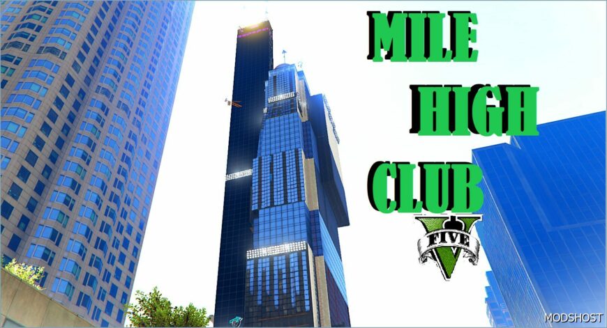 GTA 5 Map Mod: The Mile High Club Tower – The Complete Version with Interior (Menyoo) (Featured)