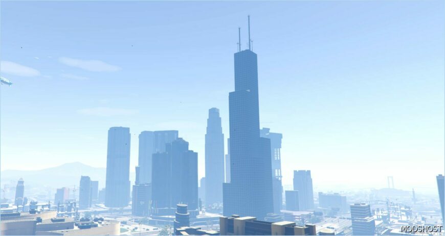 GTA 5 Map Mod: Willis Tower of Chicago (menyoo) (Featured)