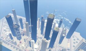 GTA 5 Map Mod: NEW Liberty Island – NEW York Tower City Style (Menyoo) (Image #2)