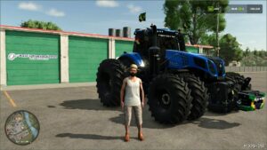 FS25 New Holland Large Mod: T8 BR Edit (Image #4)