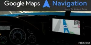 ATS Navigation Mod: Google Maps Navigation Pack V3.0 (Image #2)