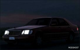 ATS Mercedes-Benz Car Mod: W140 S-class S600 V1.7 (Image #2)