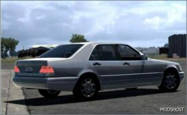 ATS Mercedes-Benz Car Mod: W140 S-class S600 V1.7 (Image #3)