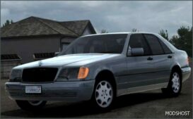 ATS Mercedes-Benz Car Mod: W140 S-class S600 V1.7 (Image #5)