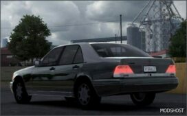 ATS Mercedes-Benz Car Mod: W140 S-class S600 V1.7 (Image #6)