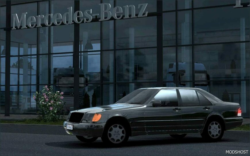 ETS2 Mercedes-Benz Car Mod: W140 S-Class S600 V1.7 (Featured)