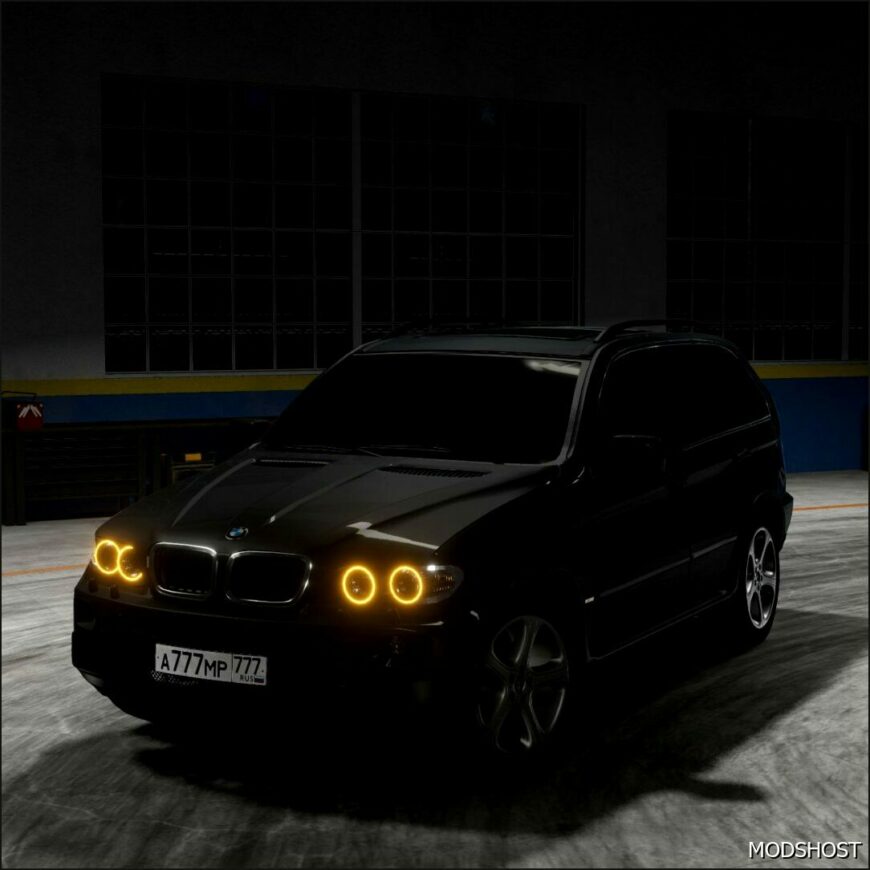 BeamNG BMW Car Mod: X5 E53 0.33 (Featured)