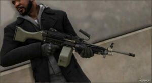 GTA 5 Weapon Mod: Bruen MK9 from MW3 Animated V3.0 (Image #2)