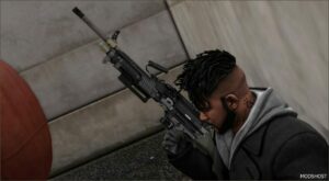 GTA 5 Weapon Mod: Bruen MK9 from MW3 Animated V3.0 (Image #4)